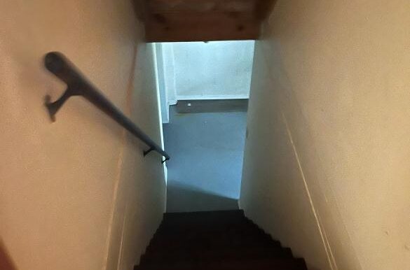 unit b basement stairs